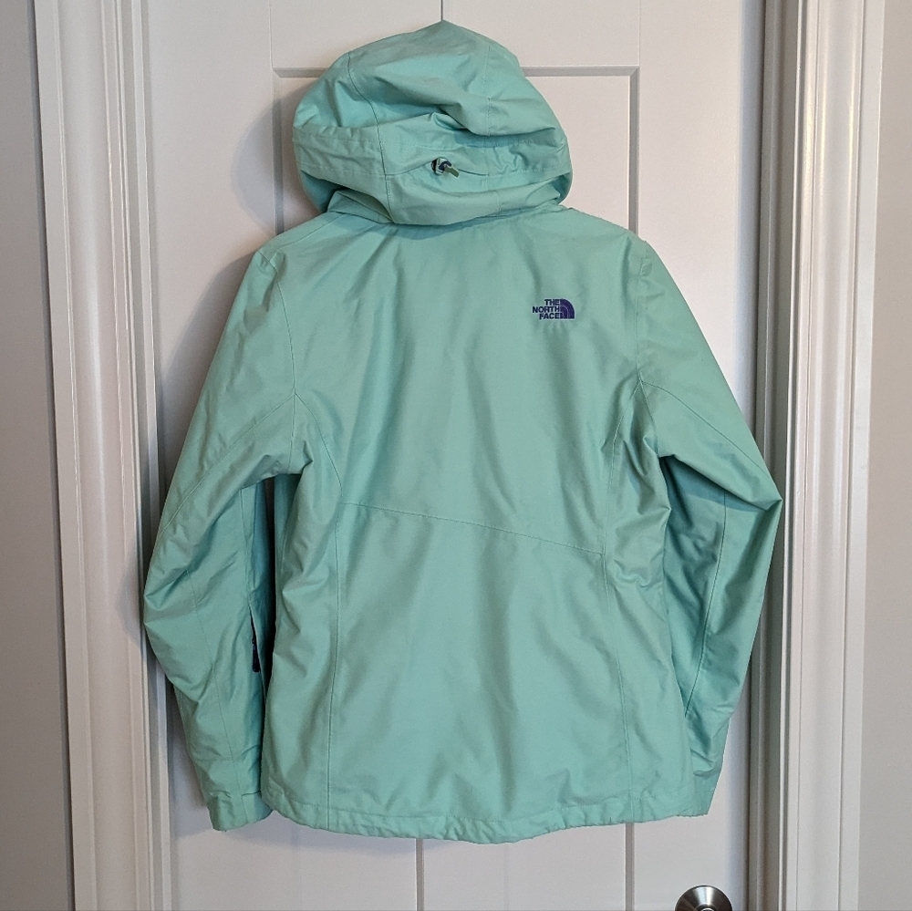 The North Face Alpine Hyvent 3-in-1 Ski Jacket - Surf Green sz M - Picture 6 of 10